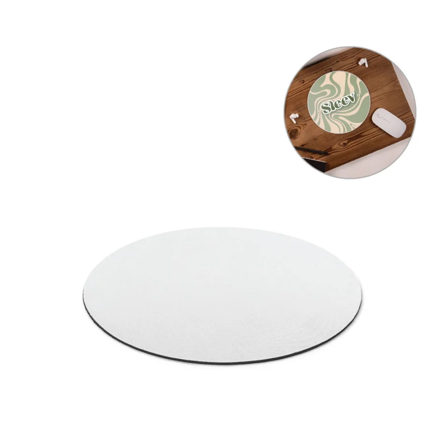 Blair Round – Tapis de souris pour sublimation