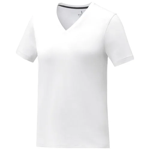 T-shirt Somoto manches courtes col V femme