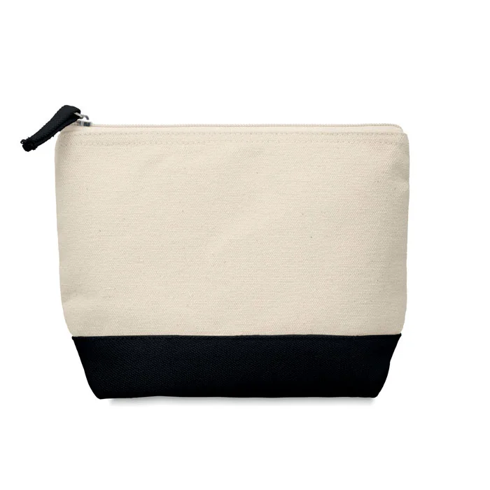 Kleuren – Trousse en coton bicolore