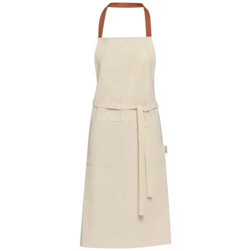 Tablier Nia en coton recyclé 200 g/m²
