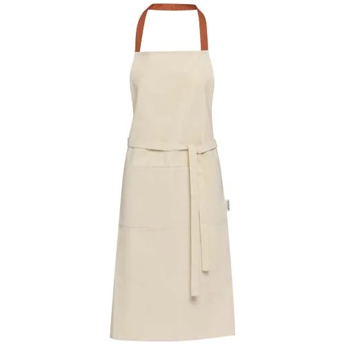 Tablier Nia en coton recyclé 200 g/m²