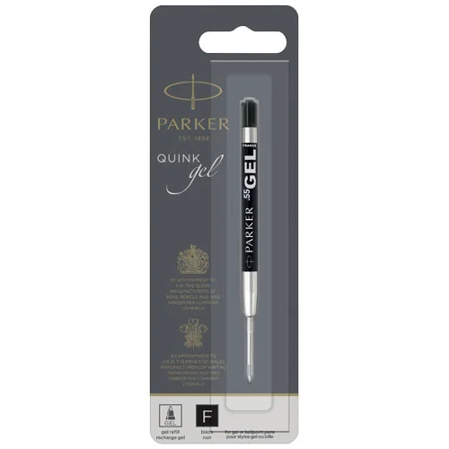 Cartouche pour stylo bille écriture Gel Parker (encre noire)
