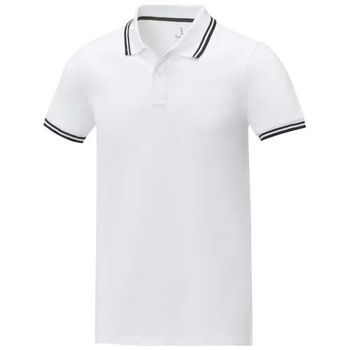 Polo tipping Amarago manches courtes de 200 g/m² homme
