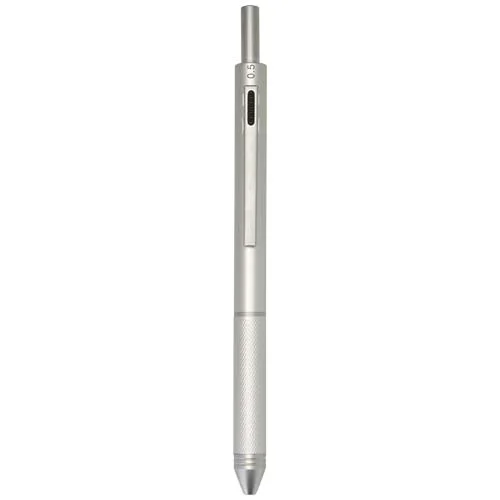 Stylo à bille 4 en 1 RCS Tine en acier inoxydable recyclé