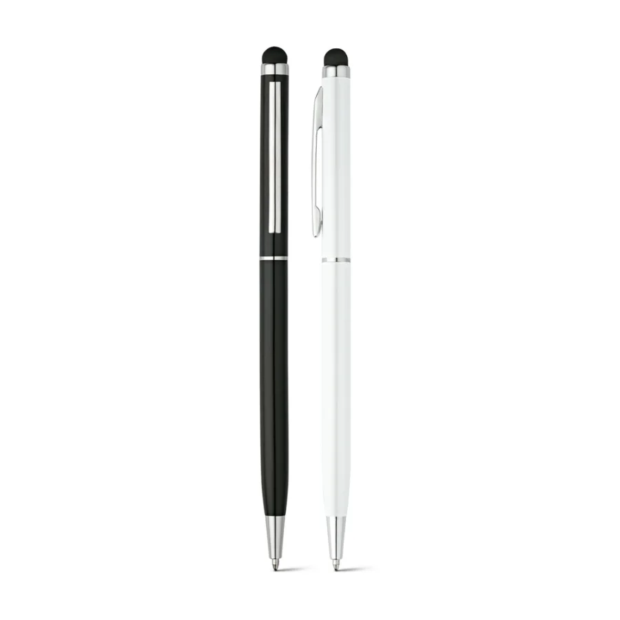Zoe BK – Stylo à bille en aluminium avec pointe tactile