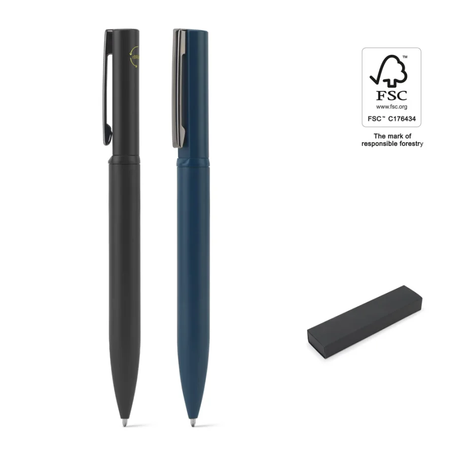 Elsie – Stylo à bille élégant en métal (60% recyclé)