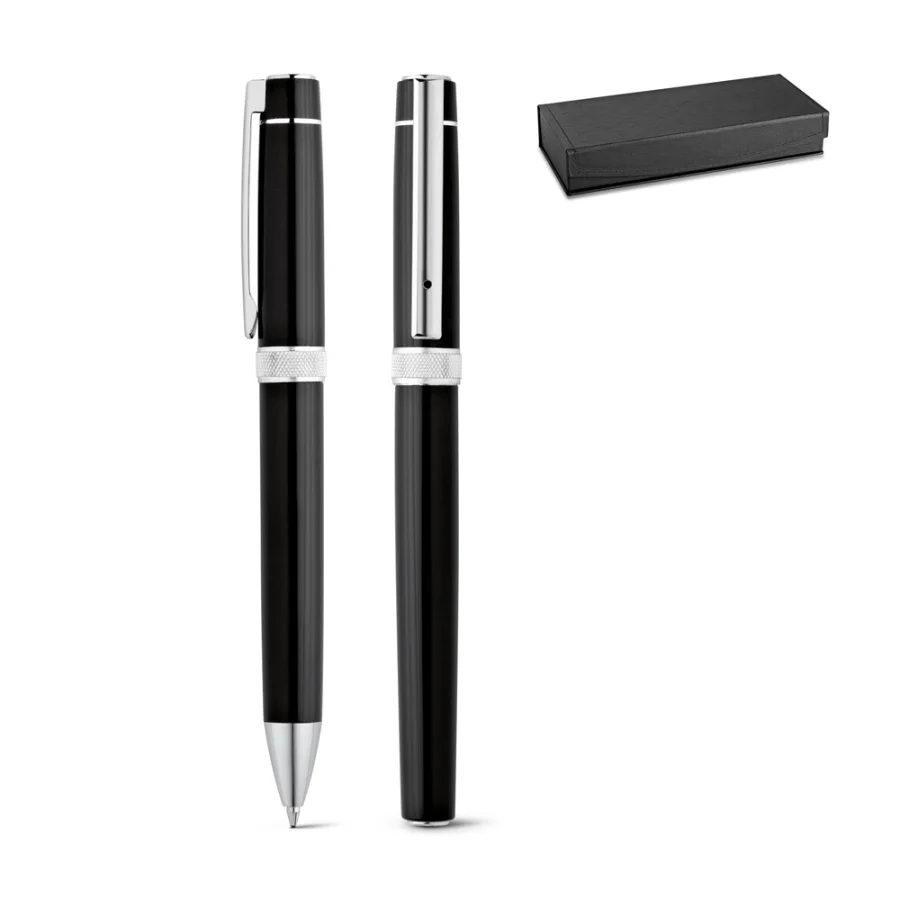 Douro – Set de roller et stylo en métal avec clip