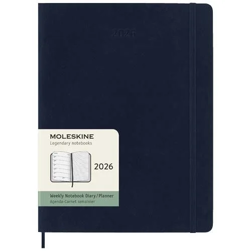 Agenda XL 12 mois Moleskine à couverture souple