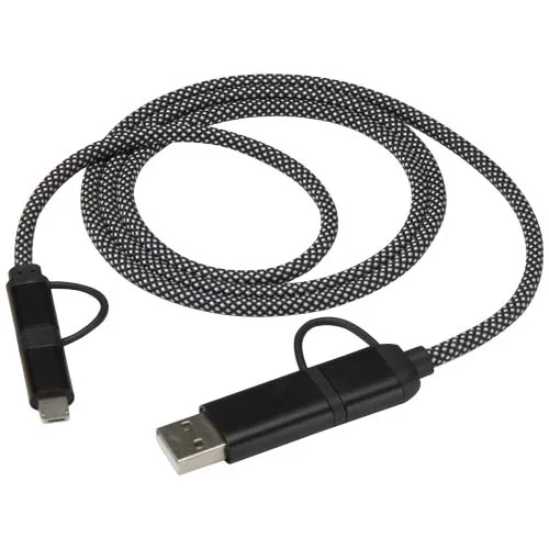Câble de recharge magnétique 4-en-1 SMART 65 W, 100 cm, certifié RCS