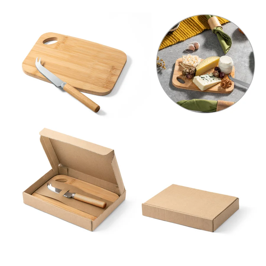 Cappero – Planche et couteaux à fromage